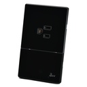 Interruptor + Tomacorriente con tierra Serie Vuoto