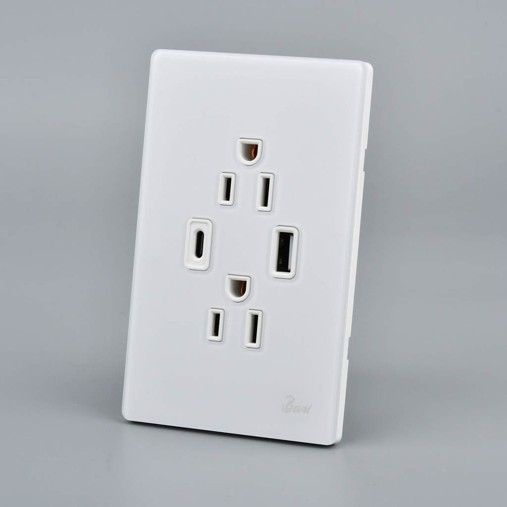 Toma Corriente Doble USB Serie Neve