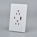 Toma Corriente Doble USB Serie Neve