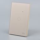Interruptor Smart Sencillo Serie D'oro