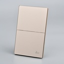 Interruptor Doble Serie D'oro