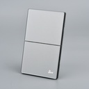 Interruptor Doble Serie Grigio