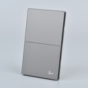 Interruptor Doble Serie Cenere