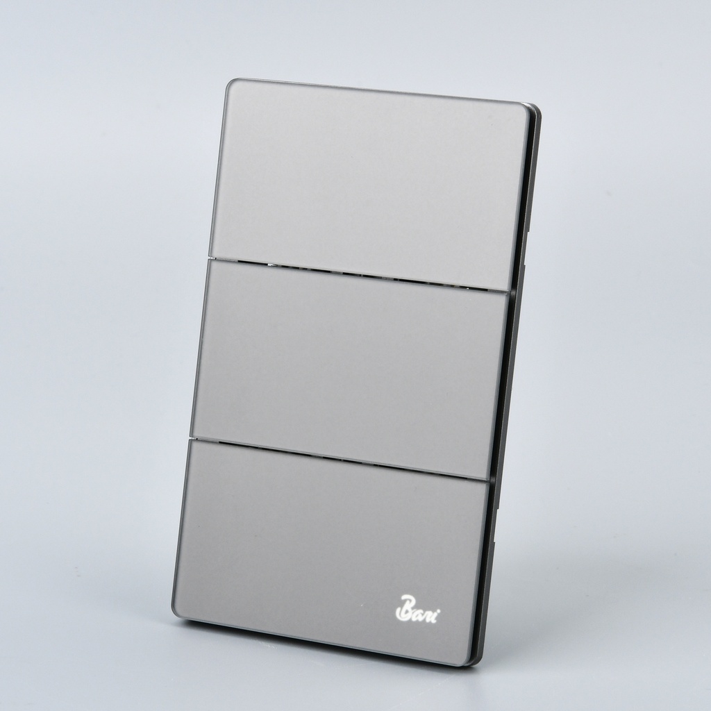 Interruptor Triple Serie Cenere