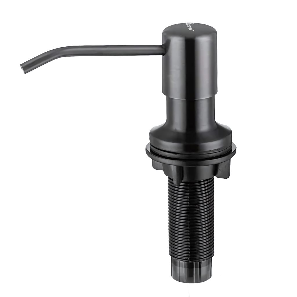 Dispensador de Jabón de Acero Inoxidable Gunmetal