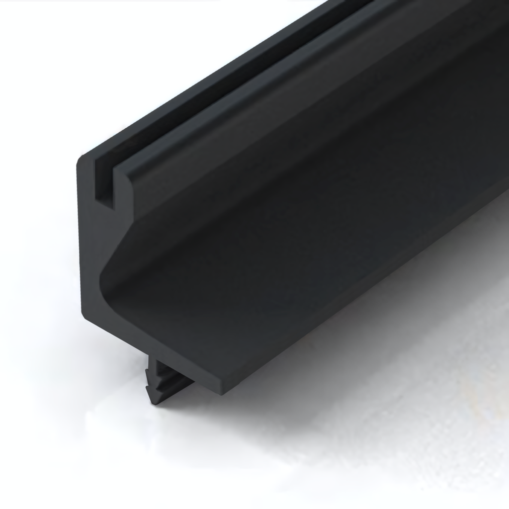 Perfil Gola de Gabinete Aéreo Negro