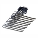 Pantalonera Gris Con Antideslizante para Mueble de 40 cm