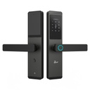 Cerradura Inteligente de Acero Inoxidable Negro para Puerta Principal