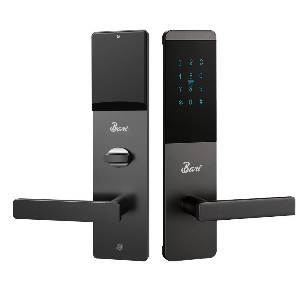 Cerradura Inteligente para Hotel TTLock Negra Derecha