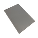 Lamina de PVC PET Dark Grey Super Mate Doble Cara 18 mm