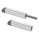 Sistema Push Open Superficial y Embutir Plateado