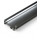 Perfil Gola Superior Negro con Cinta Led Integrada