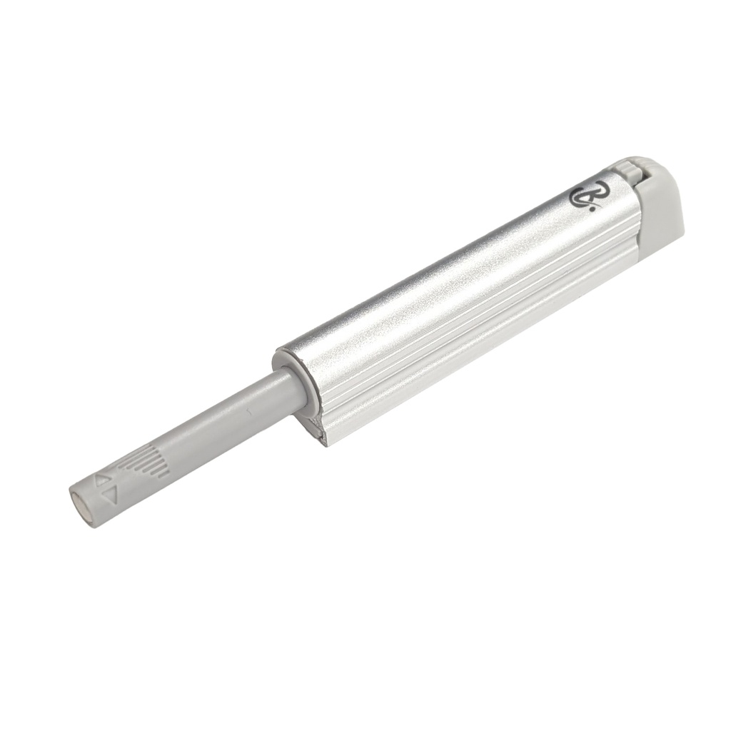 Pulsador Universal 35mm 32N Aluminio Plata