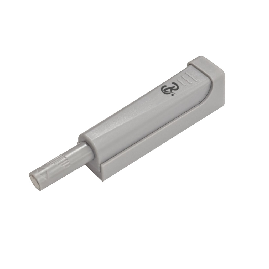 Pulsador Superficial 18mm 23N Gris