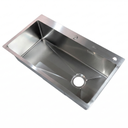 Fregadero Una Tina Sobre Tope 82x45cm Brush Diamante X-Line