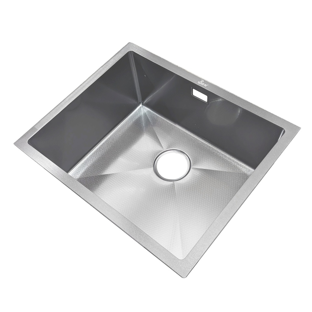 Fregadero Una Tina Bajo Tope 55x45cm Brush Diamante