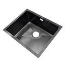 Fregadero Una Tina Bajo Tope 55x45cm Negro Diamante