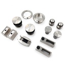 Sistema Corredizo para Puerta Colgante de Vidrio Cuadrado