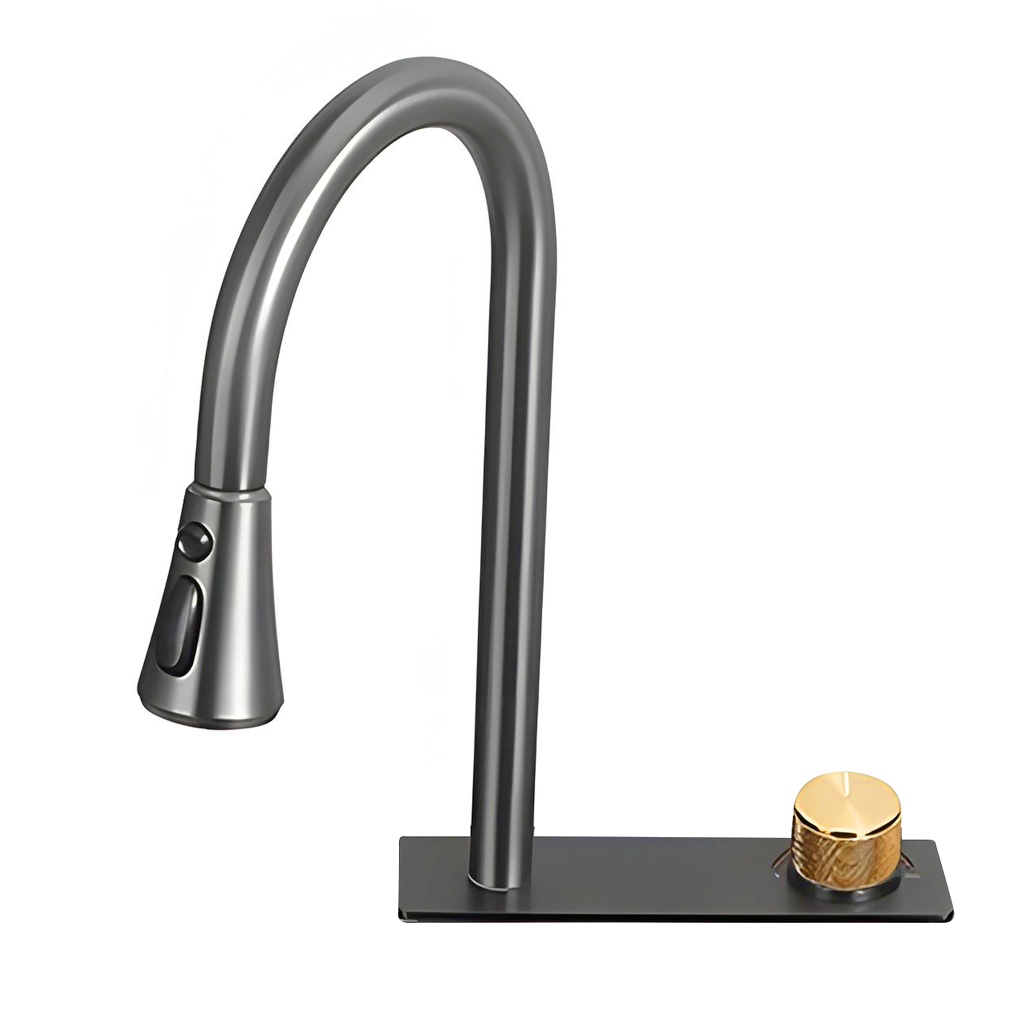 Griferia para Fregadero Multifuncional Gunmetal
