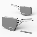 Sistema de Elevación Slim Push to Open Fuerza Pesada (H) Dark Grey