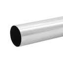 Tubo Redondo para Clóset de Acero Cromado 