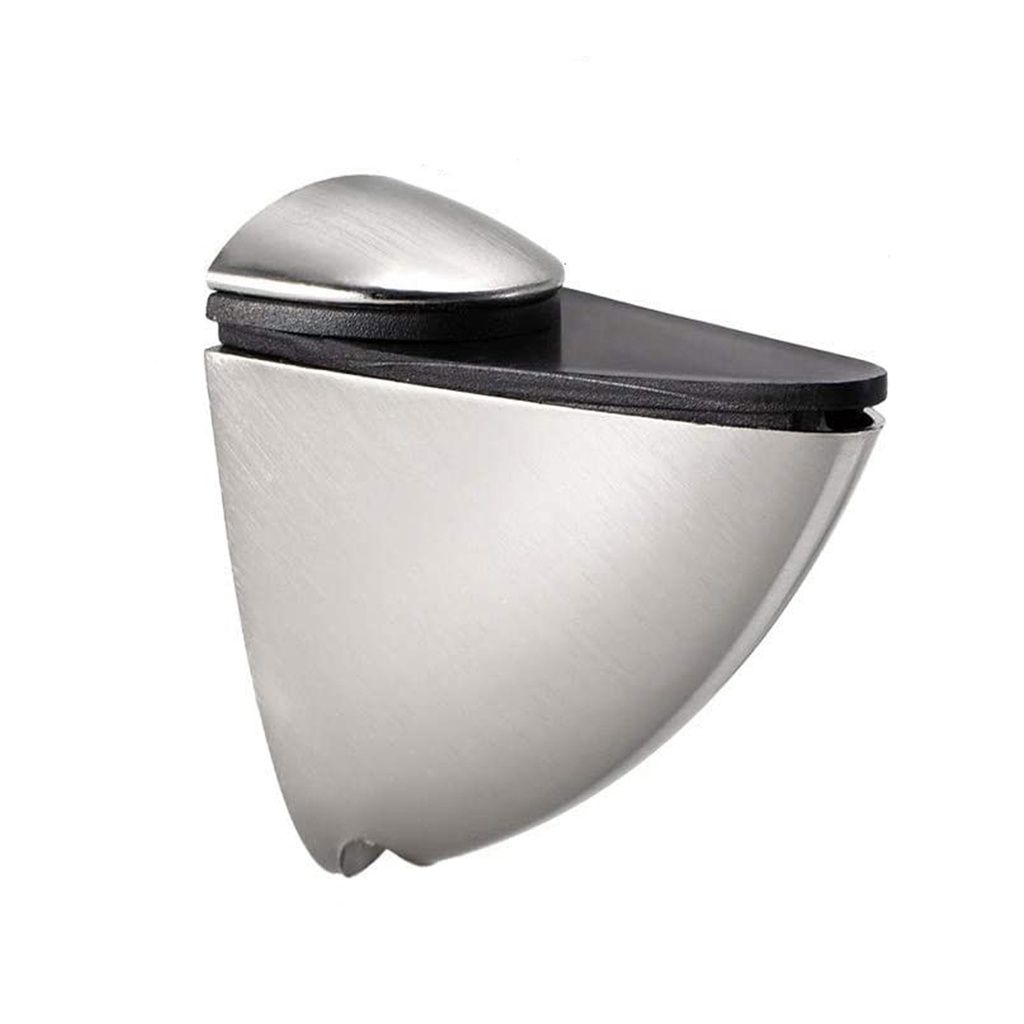 Soporte para Repisa de Vidrio 98 mm Cepillado