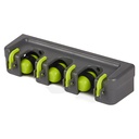 Porta Escoba de 3 Clips