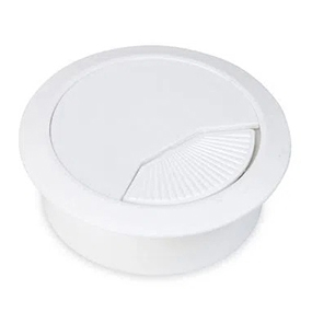 Pasa Cable Blanco
