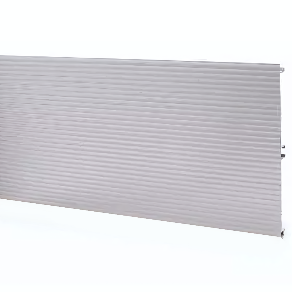 Rodapie de Aluminio Acanalado 15 cm 4 mts