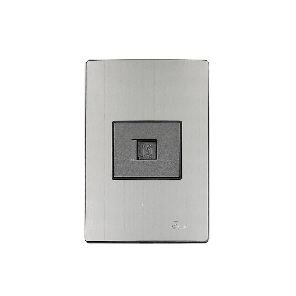 Toma para Telefono Serie Inox