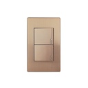 Interruptor Doble Serie Ottone