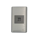 Toma para Telefono Serie Metallo