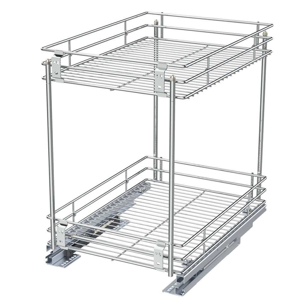 Condimentero Cromado con Freno de 24.5 cm