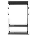Condimentero de Gabinete Aéreo Electrónico 80 cm Serie Cristallo Nero