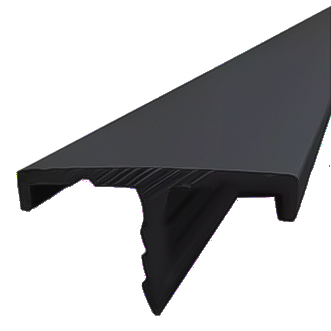Cantonera de Aluminio Negro