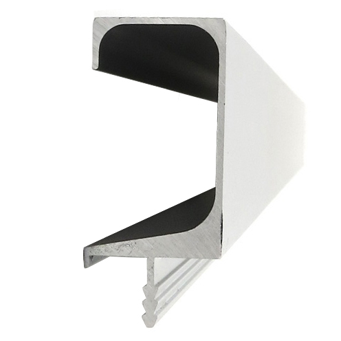 Perfil Tirador de Aluminio Tipo "C"