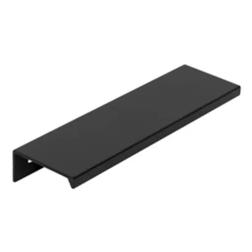 [TIR.28.02] Tirador de Aluminio en L Negro 15 cm