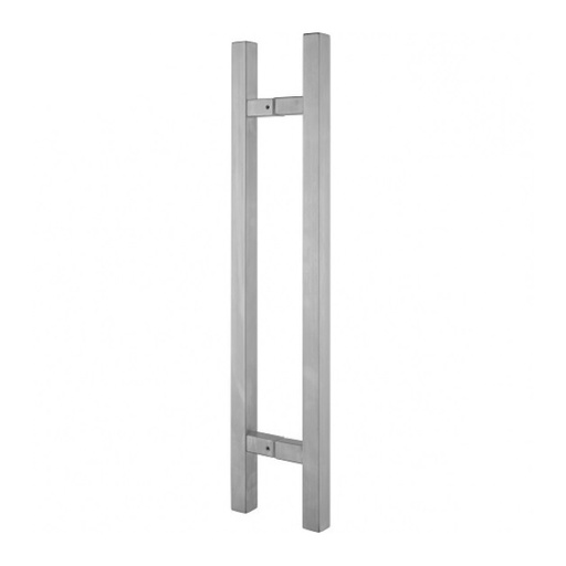 [TIR.08.02] Manillon Cuadrado de Acero Inoxidable 60 cm