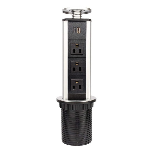 [ILU.07.01] Estación de Carga Retráctil Gris