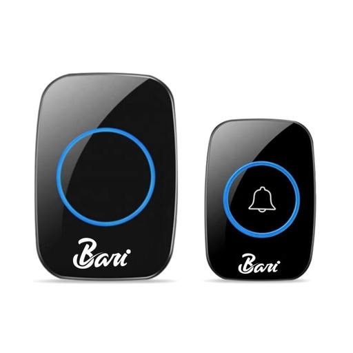 [TIM.01.01] Timbre Inalambrico Negro