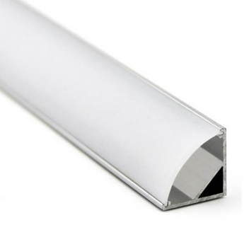 [ILU.02.15] Perfil de Aluminio para Luz Led Esquina 3 metros