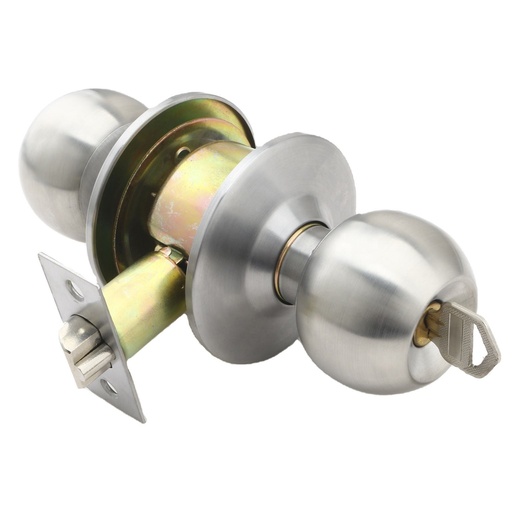 [CER.02.03] Cerradura de Pomo de Acero Inoxidable Habitación