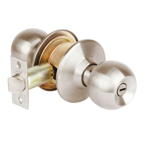 [CER.02.04] Cerradura de Pomo de Acero Inoxidable Baño