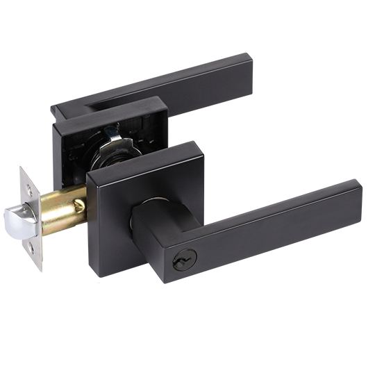 Cerradura De Palanca Sin Llave Para Armario/pasillo - Latón Mate, Aleación De Zinc, Pestillo Ajustable 60-70 Mm