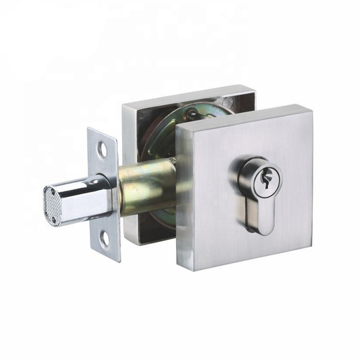 [CER.05.01] Cerrojo Doble Cuadrado de Acero Inoxidable 