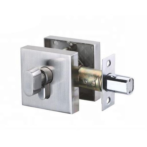 [CER.05.02] Cerrojo Simple Cuadrado de Acero Inoxidable 