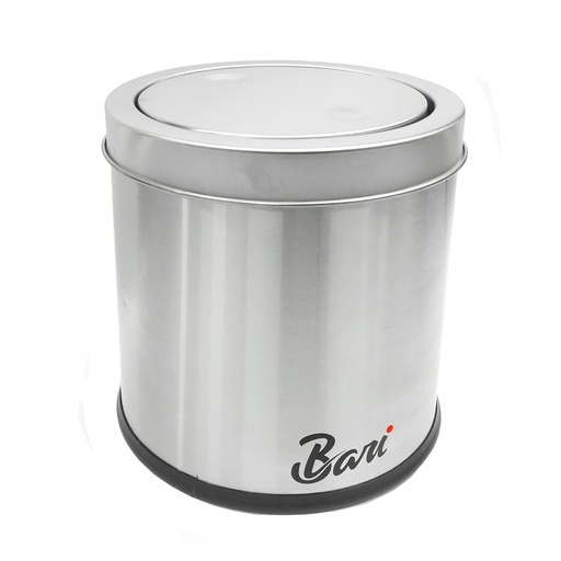 [TOB.02.01] Papelera de Mesa con Tapa Giratoria 3L