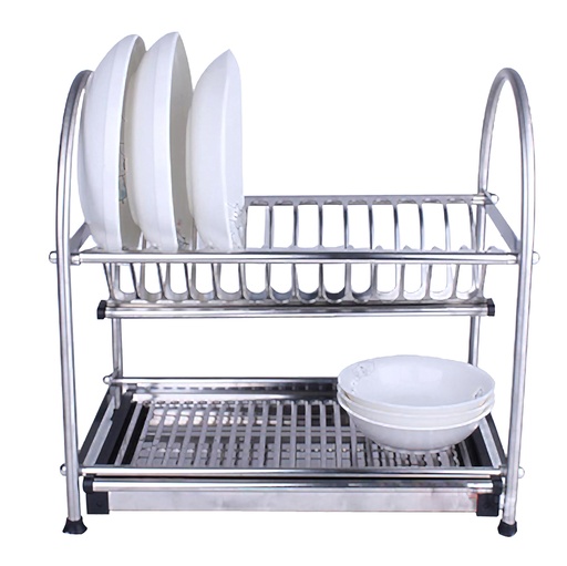 [PLA.02.01] Escurridor de Platos de Acero Inoxidable 55 cm