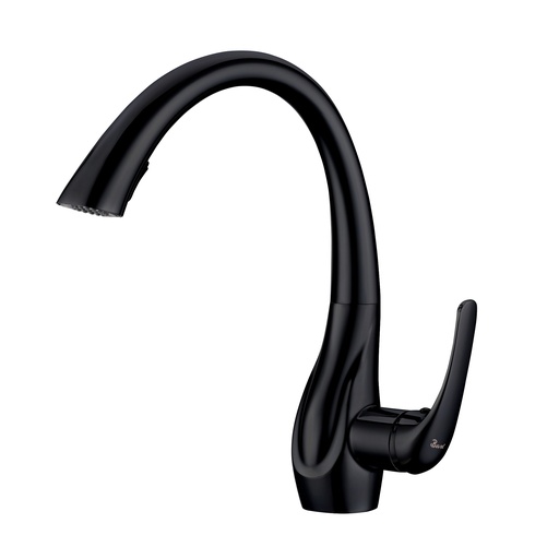 [GRI.03.52] Grifería Para Fregadero Ercolina Matte Black
