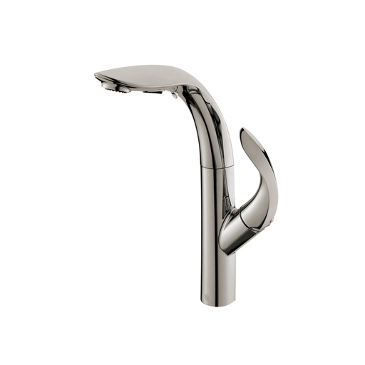 [GRI.02.15] Griferia de Lavamano Foglia Brush Nickel